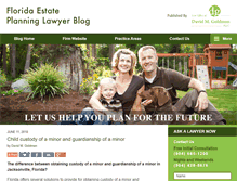 Tablet Screenshot of floridaestateplanninglawyerblog.com